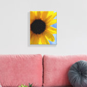 ~SuNFLoWeR TRio oN CaNVaS #1~ Afdruk (Insitu (Woonkamer))