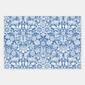 Sunflower Tulips Borage William Morris Inpakpapier Vel (Voorkant)