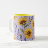 SUNFLOWER TWEEKLEURIGE KOFFIEMOK (Voorkant links)