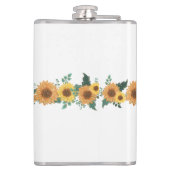 Sunflower Ukraine Support Soup Mug Heupfles (Achterkant)