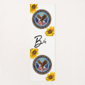 Sunflower Veteran Yoga Mat (Voorkant)