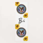 Sunflower Veteran Yoga Mat (Achterkant)