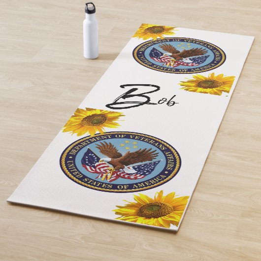 Sunflower Veteran Yoga Mat (In situ)