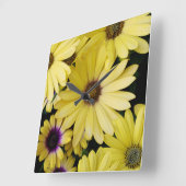 sunflower vierkante klok (Hoek)