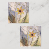 Sunflower Vierkante Visitekaartje (Voorkant / Achterkant)