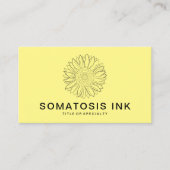 SUNFLOWER VISITEKAARTJE (Voorkant)