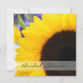 Sunflower Vrijgezellenfeest Square Kaart (Voorkant)