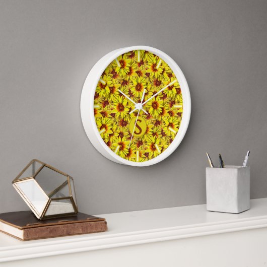 Sunflower Wall Clock (Kantoor)