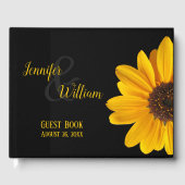 Sunflower Weddenboek Gastenboek (Voorkant)