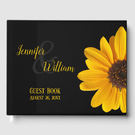 Sunflower Weddenboek Gastenboek