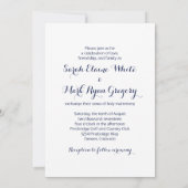 Sunflower Weddenschap Kaart (Achterkant)