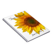  Sunflower Weddenschap Notitieboek (Rechterzijde)