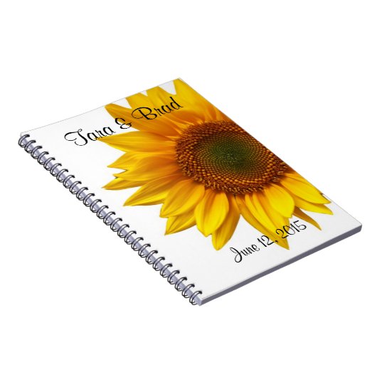  Sunflower Weddenschap Notitieboek (Rechterzijde)