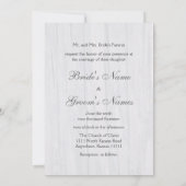 Sunflower Wedding Postwood Grey III Kaart (Achterkant)