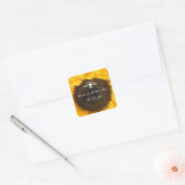 Sunflower Wedding Save the Date Stickers (Envelop)