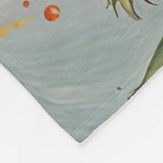 Sunflower Whimsy Fleece Deken (Hoek)