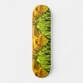Sunflower Whirl Drip Persoonlijk Skateboard (Voorkant)