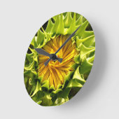 Sunflower Whirl Ronde Klok (Hoek)