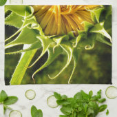 Sunflower Whirl Theedoek (Gevouwen)