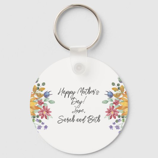 Sunflower Wife Ma Boss  Sleutelhanger (Achterkant)