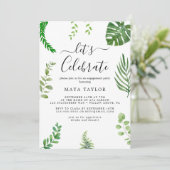 Sunflower Wreath Summer Party Kaart (Staand voorkant)