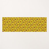 Sunflower Yoga Mat (Voorkant (horizontaal))