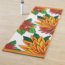 Sunflower Yoga Mat
