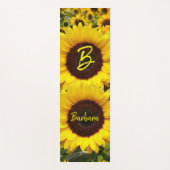 Sunflower Yoga Mat (Voorkant)