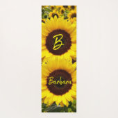 Sunflower Yoga Mat (Achterkant)
