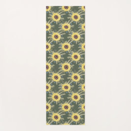 Sunflower Yoga Mat