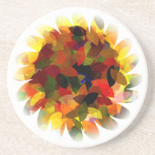 SUNFLOWER ZANDSTEEN ONDERZETTER (Voorkant)