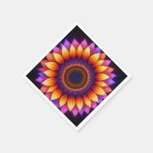 SunFlowerMandala Servet (Hoek)