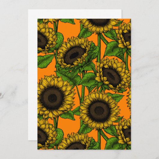 Sunflowers (Voorkant / Achterkant)