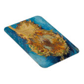 "SUNFLOWERS 1887" DOOR VINCENT VAN GOGH MAGNEET (Rechterzijde)