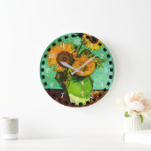 Sunflowers (3), famous painting by van Gogh Grote Klok (Huis)