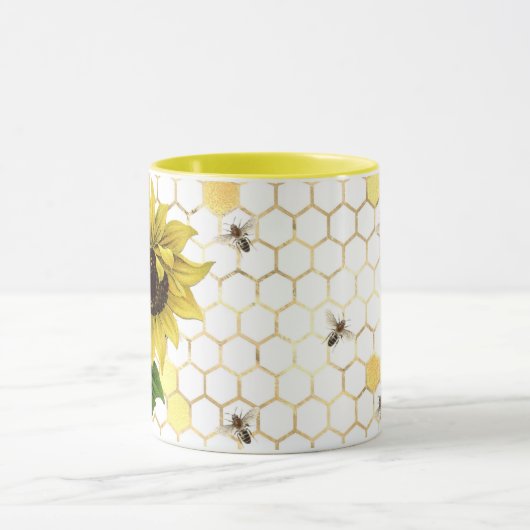 SUNFLOWERS AND BEES MOK (Midden)