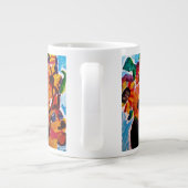 Sunflowers and chihuahua  grote koffiekop (Achterkant)