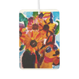 Sunflowers and chihuahua  luchtverfrisser