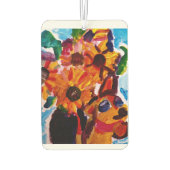 Sunflowers and chihuahua  luchtverfrisser (Achterkant)