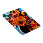 Sunflowers and chihuahua  magneet (Rechterzijde)