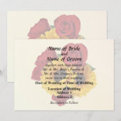 Sunflowers and Roses Bouquet Kaart (Voorkant / Achterkant)