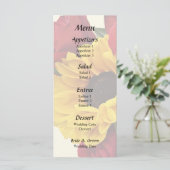 Sunflowers and Roses Bouquet Menu (Staand voorkant)