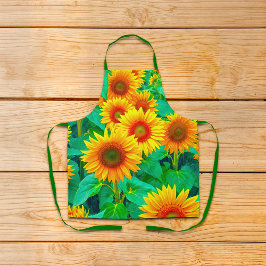 Sunflowers Apron Schort