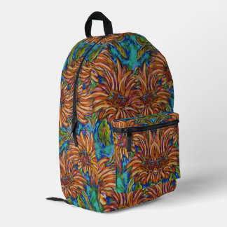 Sunflowers Back Pack Bedrukte Rugzak