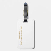 SUNFLOWERS BAGAGELABEL (Achterkant verticaal)