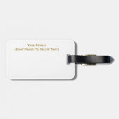 SUNFLOWERS BAGAGELABEL (Achterkant horizontaal)