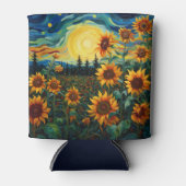 Sunflowers Blikjeskoeler (Voorkant)