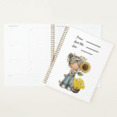  Sunflowers Book Cover Planner (Display)