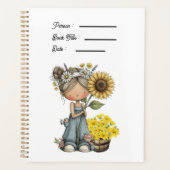  Sunflowers Book Cover Planner (Voorkant)