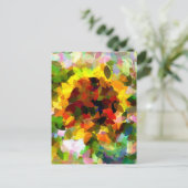 SUNFLOWERS BRIEFKAART (Staand voorkant)